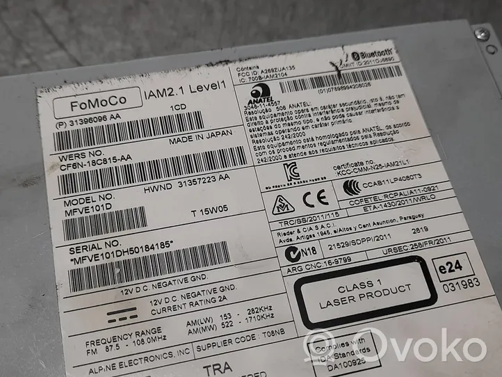 Volvo V40 Unità principale autoradio/CD/DVD/GPS 31396096