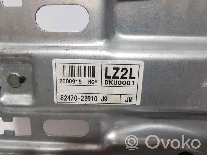 Hyundai Tucson JM Mécanisme de lève-vitre avec moteur 824702E010