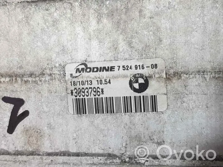 BMW X1 E84 Радиатор интеркулера 752491608