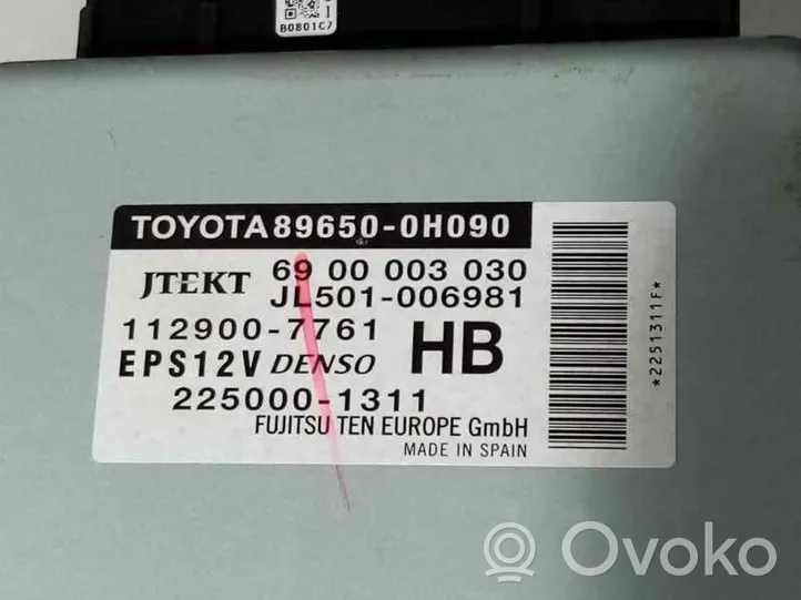Toyota Aygo AB10 Ohjauspyörän akseli JJ301001571