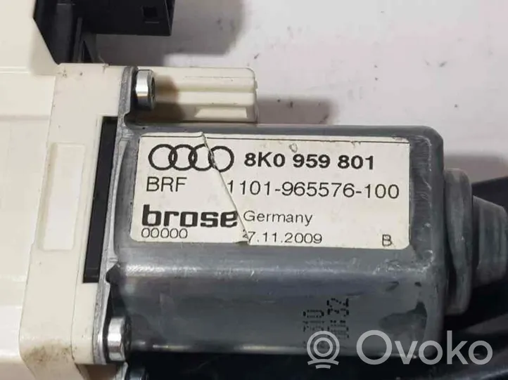 Audi A5 Sportback 8TA Elektryczny podnośnik szyby drzwi tylnych 8T8839462