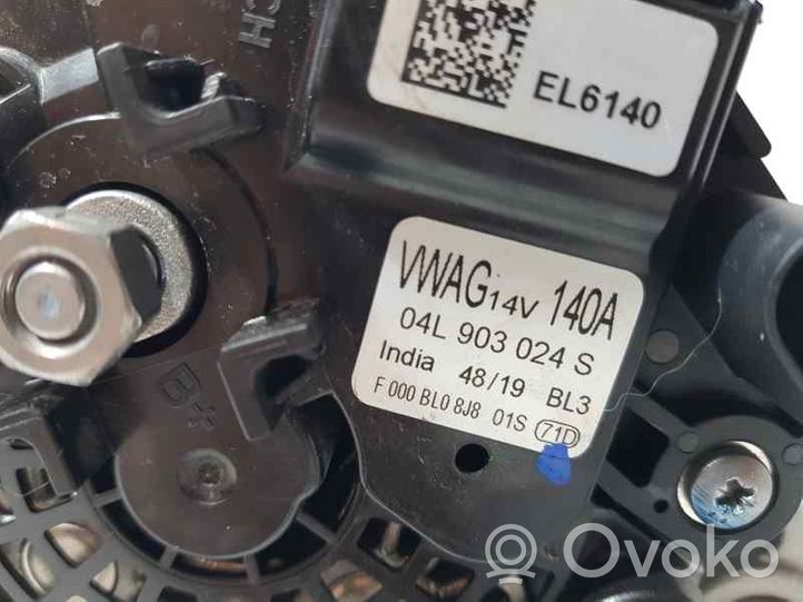 Volkswagen Caddy Generaattori/laturi 04L903024S
