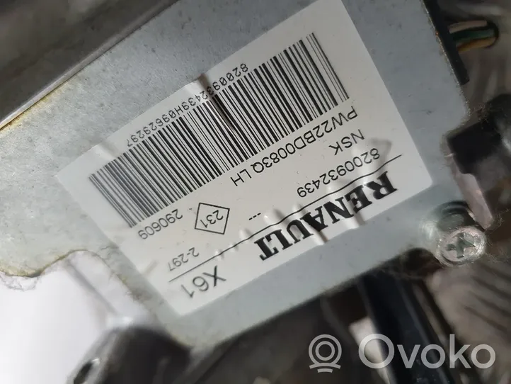 Renault Kangoo II Ohjauspyörän akseli 8200932439