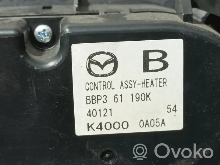 Mazda 3 Centralina del climatizzatore BBP361190K