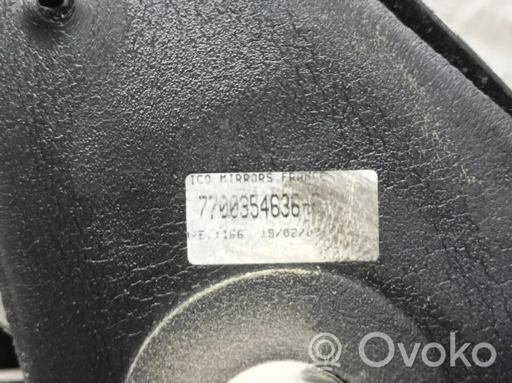 Renault Kangoo I Elektryczne lusterko boczne drzwi przednich 7700354636