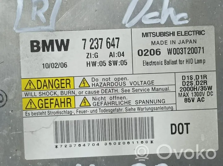 BMW 7 F01 F02 F03 F04 Unité de commande / module Xénon 7237647