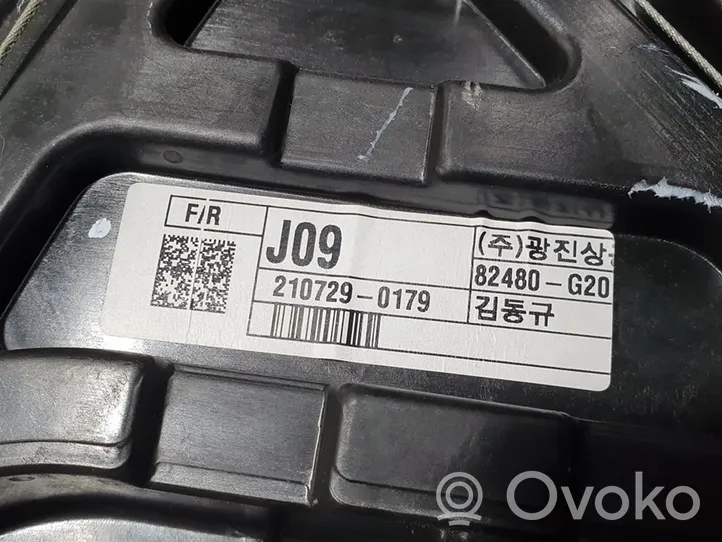 Hyundai Ioniq Elektriskais loga pacelšanas mehānisms bez motoriņa 82480G2050