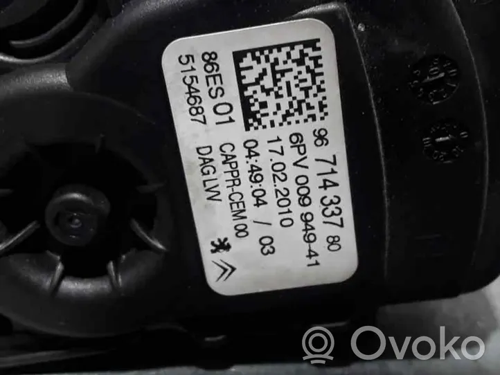 Citroen C3 Akceleratoriaus pedalas 9671433780