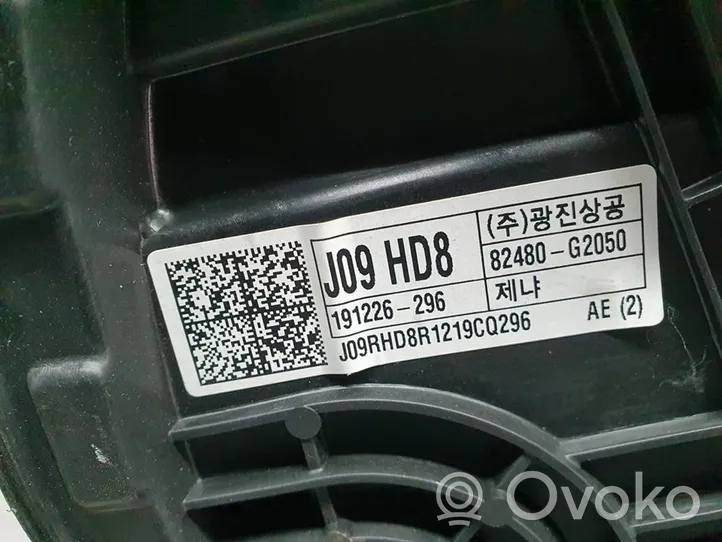 Hyundai Ioniq Alzacristalli elettrico della portiera anteriore 82480G2050