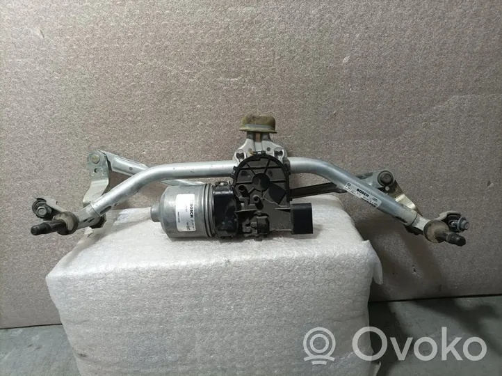 Citroen C3 Tiranti e motorino del tergicristallo anteriore 9815497780