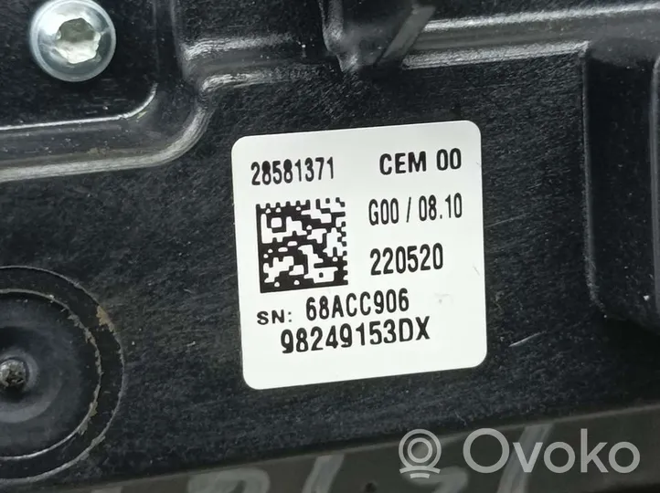 Peugeot 3008 II Interruttore/pulsante di controllo multifunzione 98249153DX