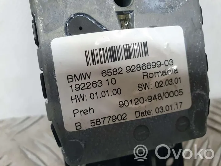 BMW 3 F30 F35 F31 Interruttore/pulsante di controllo multifunzione 928669903