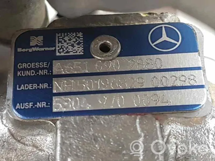 Mercedes-Benz C AMG W204 Turboahdin A6510902880
