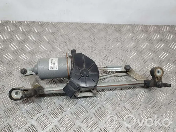 Opel Corsa E Front wiper linkage and motor 13432685