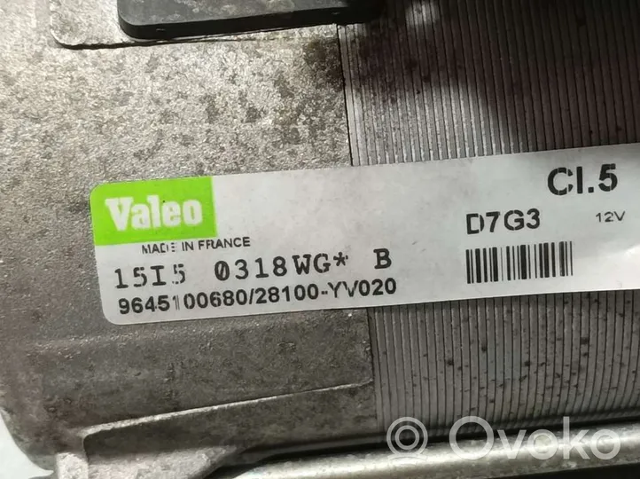 Citroen C5 Starter motor 9645100680