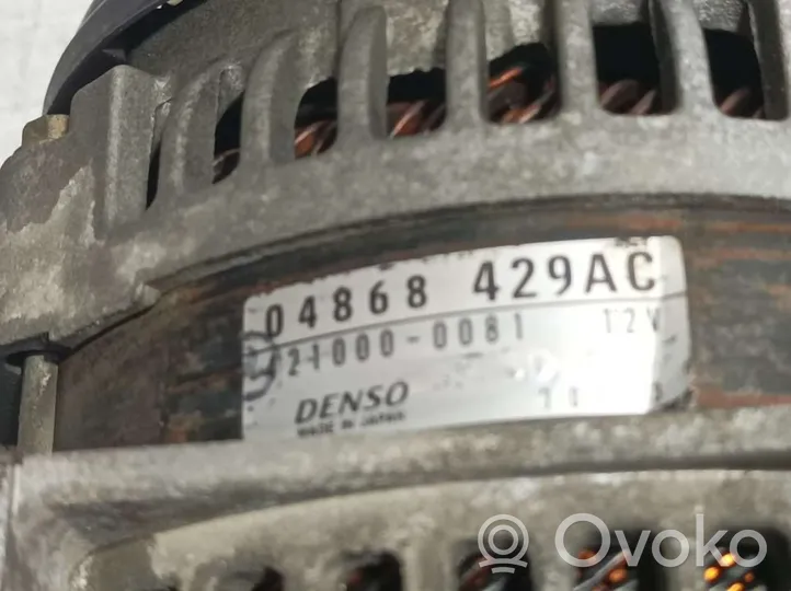 Chrysler Voyager Alternator 04868429AC