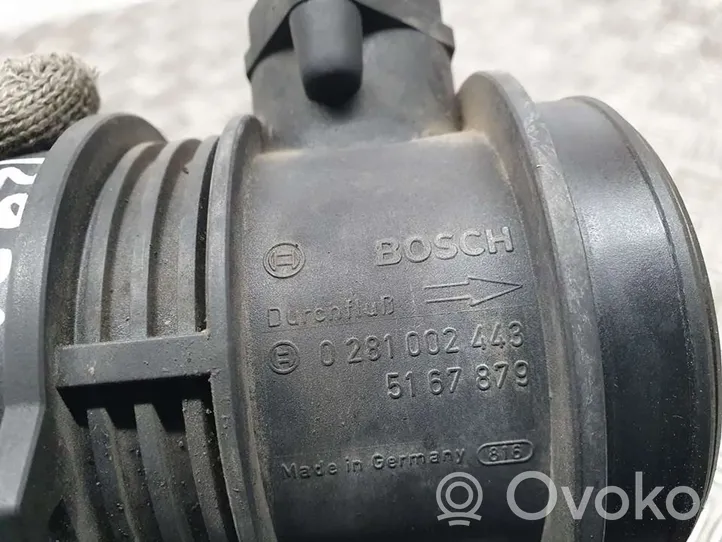 Saab 9-3 Ver1 Przepływomierz masowy powietrza MAF 5167879