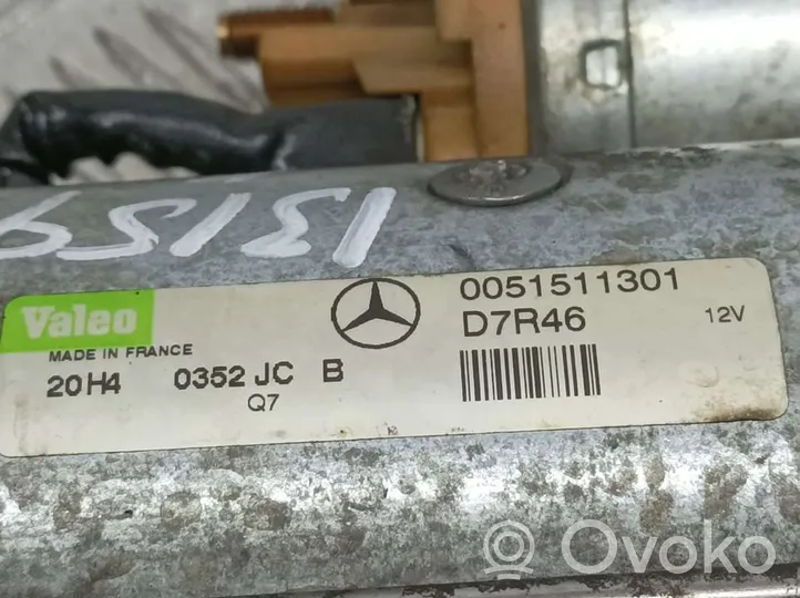 Mercedes-Benz E W211 Motorino d’avviamento 0051511301
