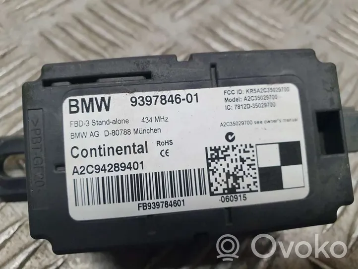 BMW i8 Muut ohjainlaitteet/moduulit 939784601