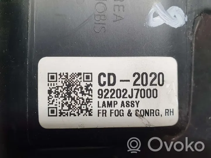 KIA Ceed Światło przeciwmgłowe przednie 92202J7000