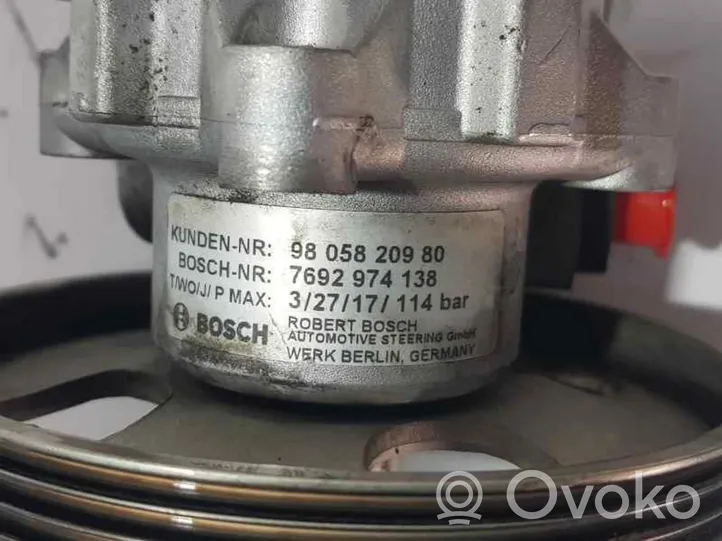 Peugeot Boxer Ohjaustehostimen pumppu 9805820980