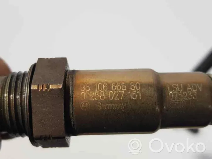 Citroen C5 Aircross Sensore della sonda Lambda 9810666880