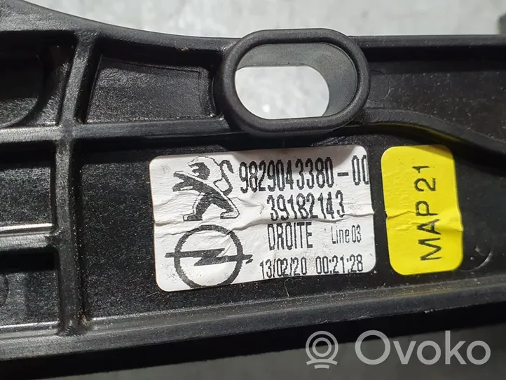 Opel Corsa F Etuoven sähkökäyttöinen ikkunan nostin 9829043380