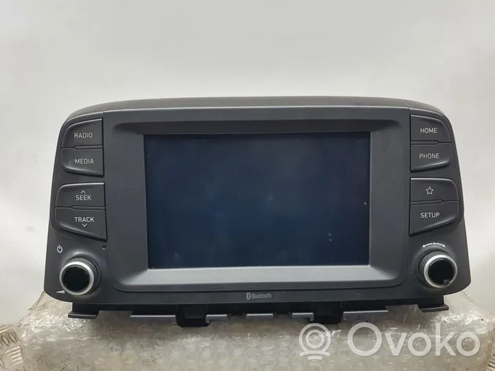 Hyundai Kona I Radio/CD/DVD/GPS-pääyksikkö 96160J9030TMT