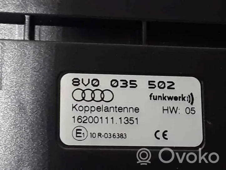 Audi A3 S3 8V Muut ohjainlaitteet/moduulit 8V0035502