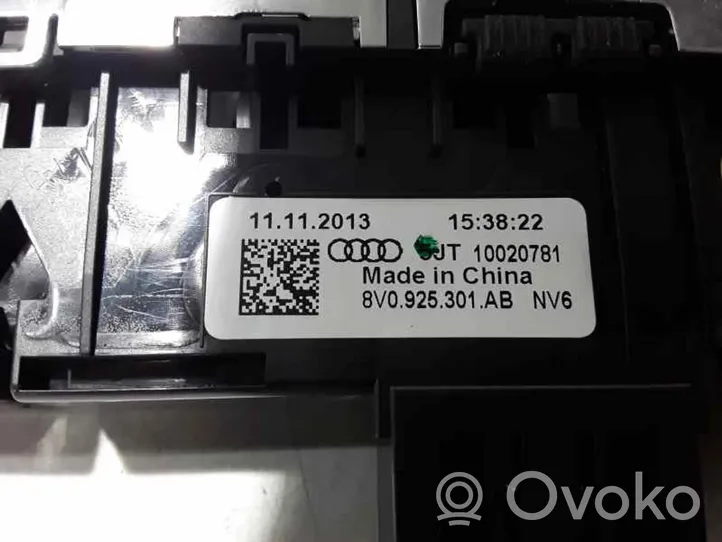 Audi A3 S3 8V Multifunctional control switch/knob 8V0925301AB