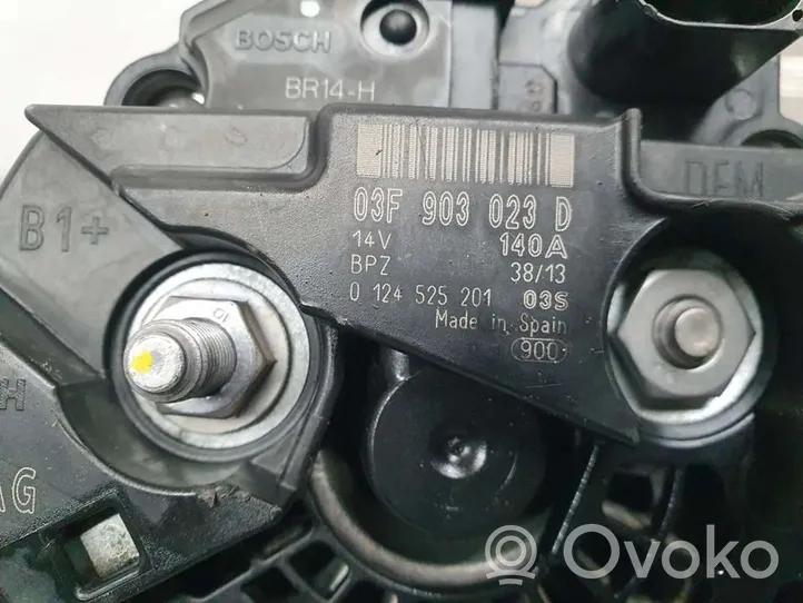 Volkswagen Polo Alternator 03F903023D