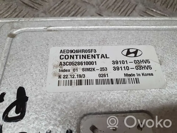 Hyundai Ioniq Sterownik / Moduł ECU 3910103HV5