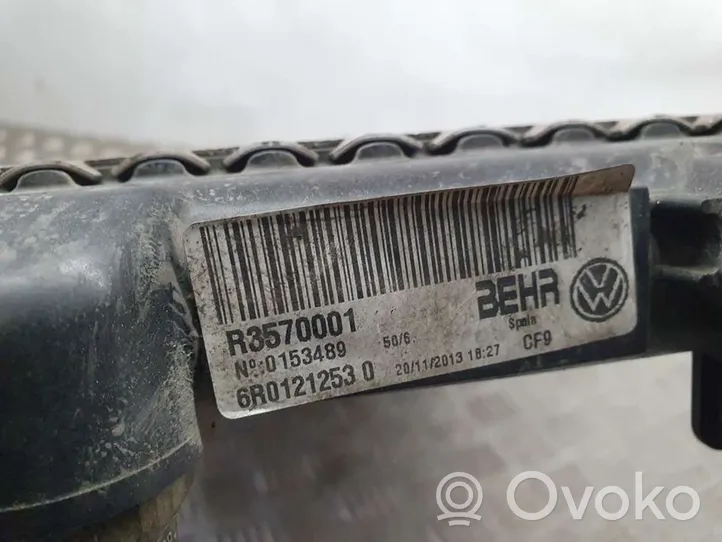 Volkswagen Polo V 6R Radiador del refrigerante 6R01212530