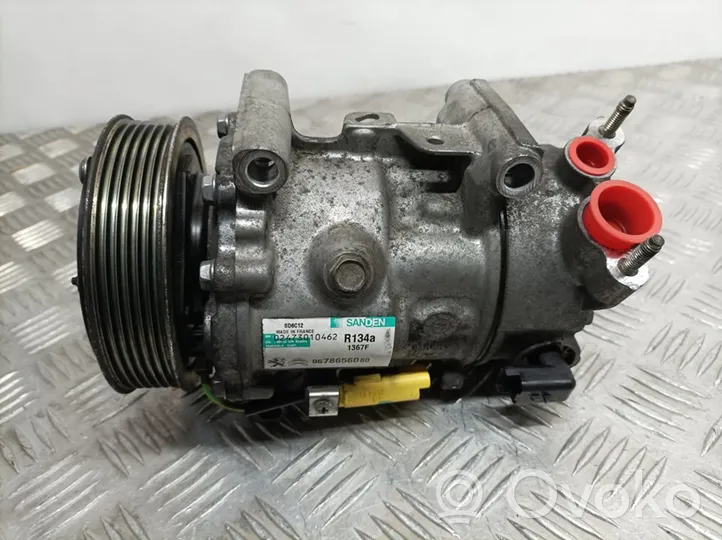 Peugeot 208 Air conditioning (A/C) compressor (pump) 9678656080