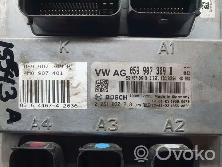 Audi Q7 4M Sterownik / Moduł ECU 059907309B