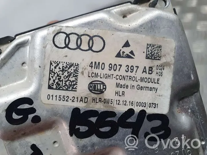 Audi Q7 4M Sterownik / moduł świateł Xenon 4M0907397AB