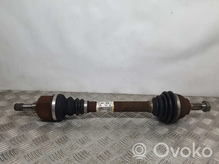 Peugeot 308 Front driveshaft 9656135280