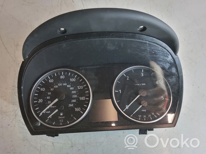 BMW 3 E90 E91 Compteur de vitesse tableau de bord 692001873