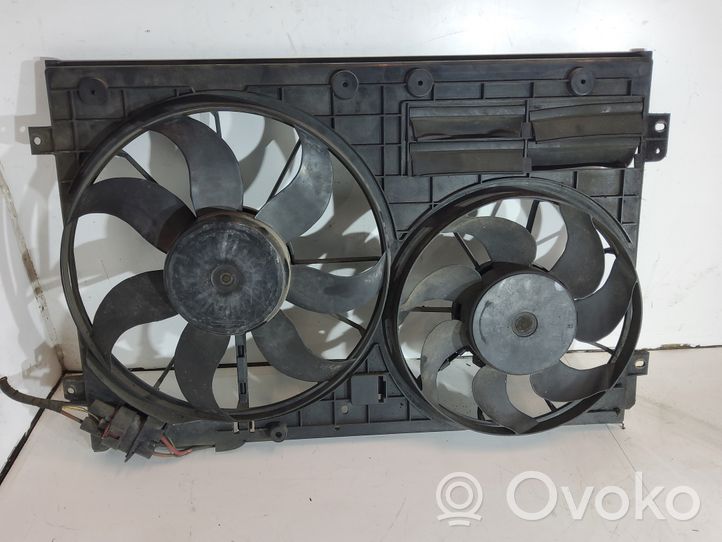 Volkswagen PASSAT B7 Kale ventilateur de radiateur refroidissement moteur 1K012120BC