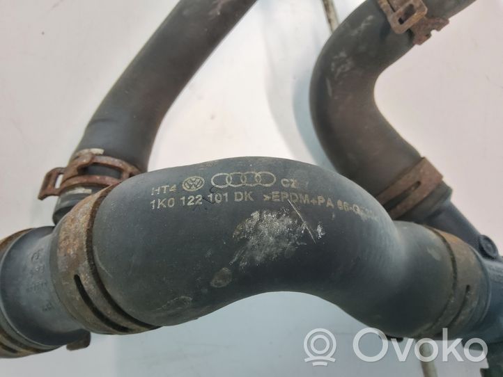 Skoda Octavia Mk2 (1Z) Engine coolant pipe/hose 1K0122101DK