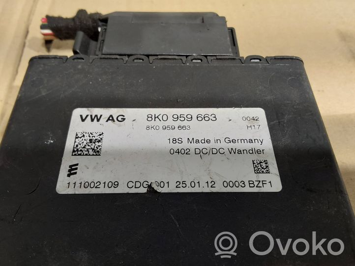 Audi A4 S4 B8 8K Convertitore di tensione inverter 8K0959663