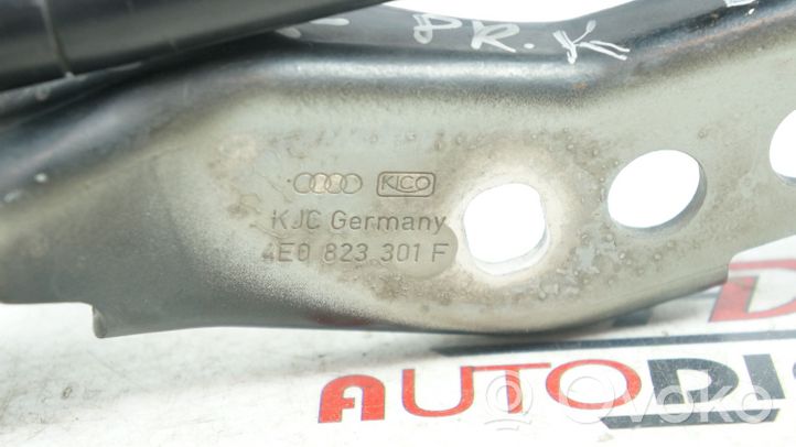 Audi A8 S8 D3 4E Cerniere del vano motore/cofano 4E0823301F