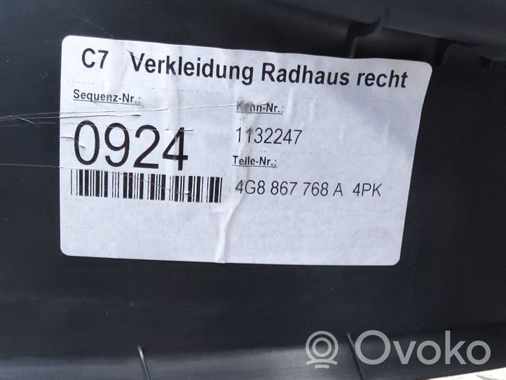 Audi RS7 C7 Listwa progowa tylna 4G8867768A