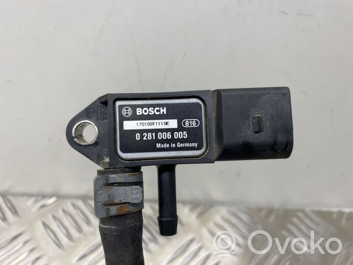 Audi A8 S8 D4 4H Sensore di pressione dei gas di scarico 0281006005