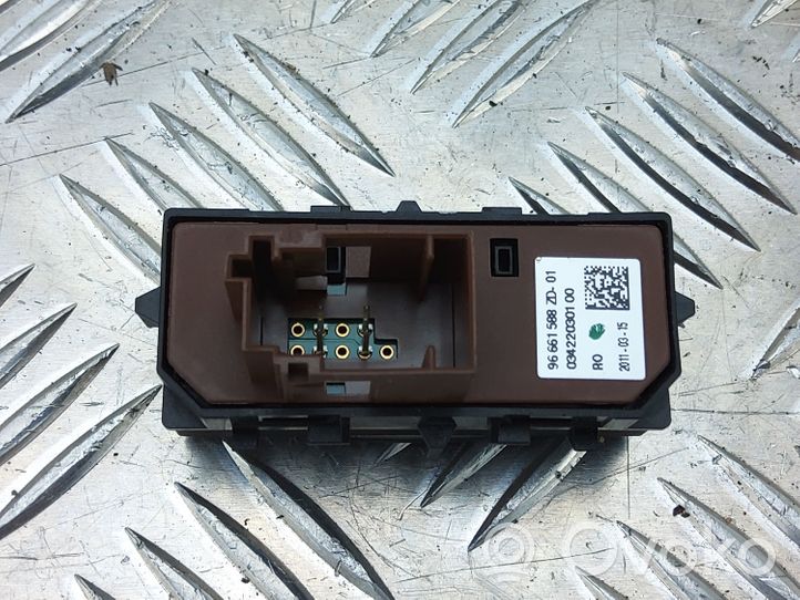 Peugeot 508 Alarm switch 96661588ZD01