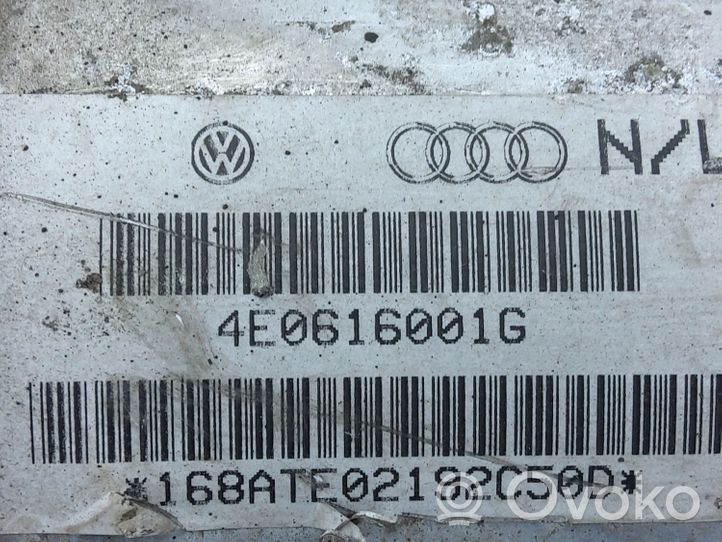 Audi A8 S8 D3 4E Amortisseur de suspension pneumatique 4E0616001G