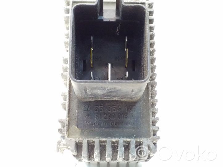 Opel Astra H Przekaźnik / Modul układu ogrzewania wstępnego 55354141