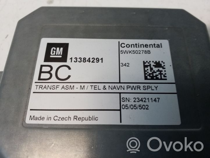 Opel Antara GPS navigation control unit/module 13384291