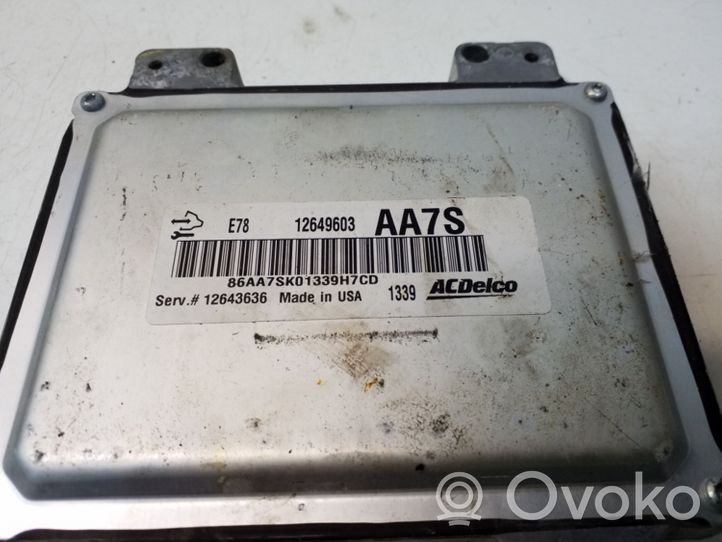 Chevrolet Volt I Sterownik / Moduł ECU 12649603