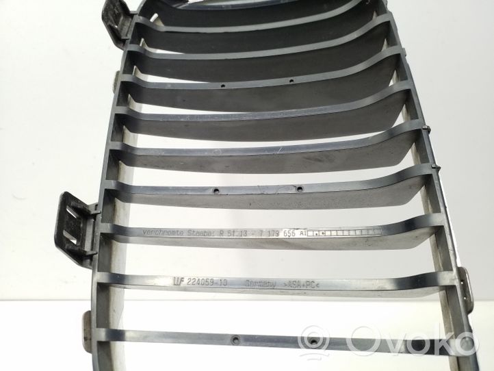 BMW 1 E81 E87 Maskownica / Grill / Atrapa górna chłodnicy 51137179656